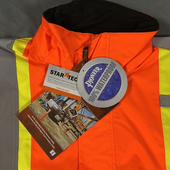 Pioneer Hi-Viz Light Weight Safety Rain Wear (150D) | XL - Picture 5 of 5